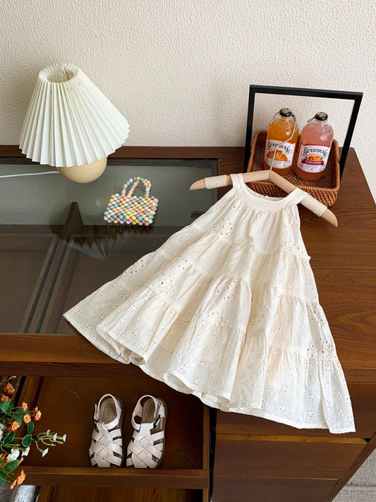 Embroidery Lace Summer Dress / エンブロイダリーレース サマードレス